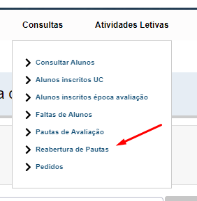 Consultar pedido de reabertura