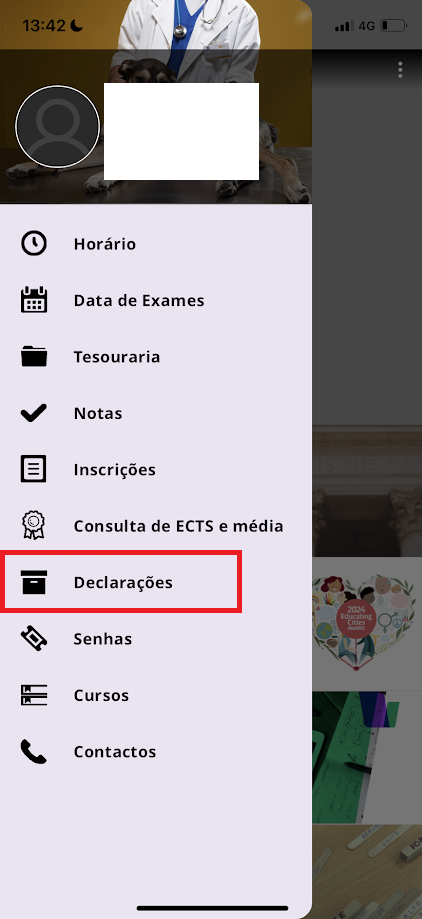 declaração de horário 1