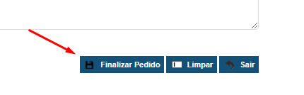 Finalizar o pedido de reabertura