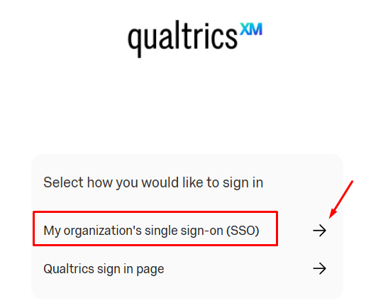 Login Qualtrics