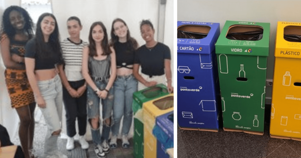 Novos Ecopontos da Sociedade Ponto Verde Instalados no Campus da ULusófona